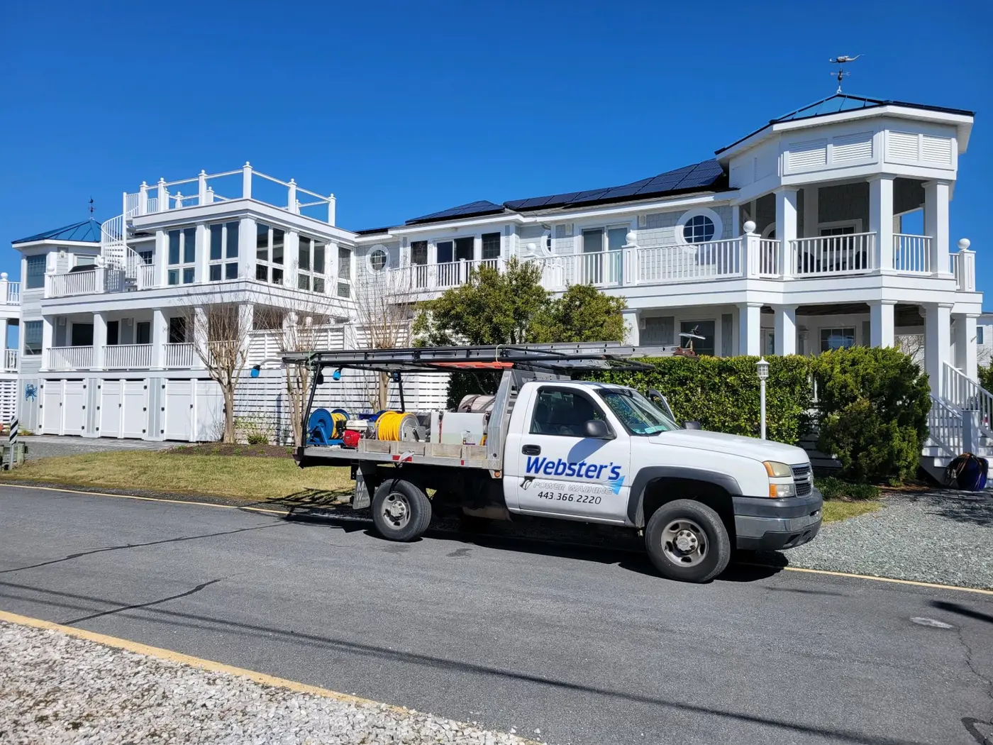 Webster’s Power Washing client work